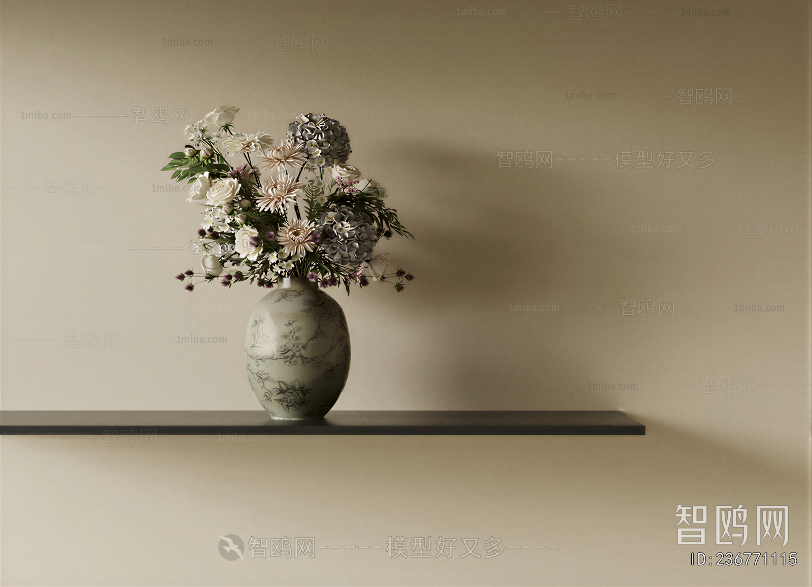 French Style Flower Arrangement