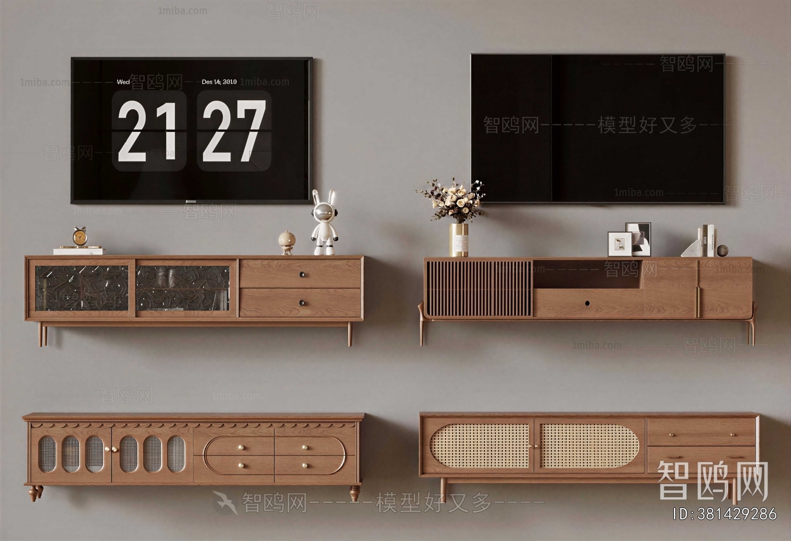 French Style TV Cabinet