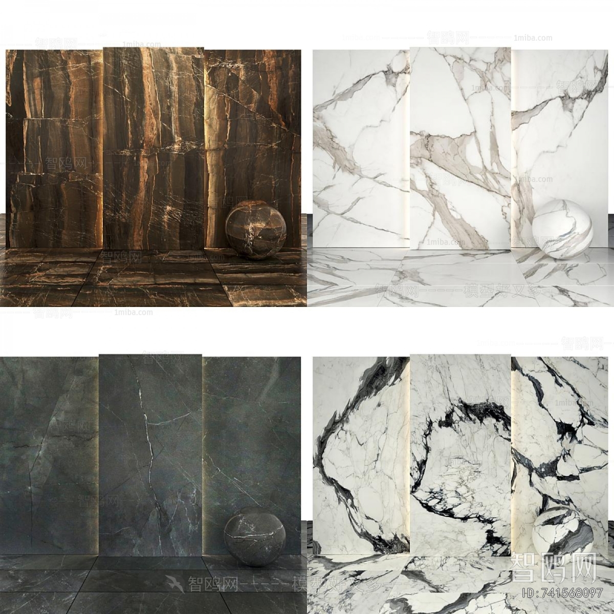 Modern Wall/floor/ceiling