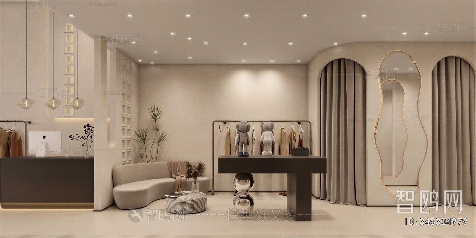 Modern Clothing Store