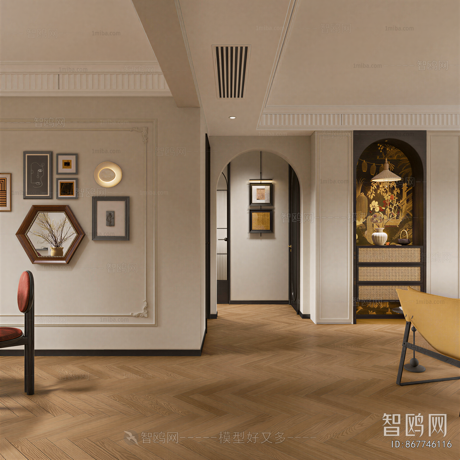 French Style A Living Room