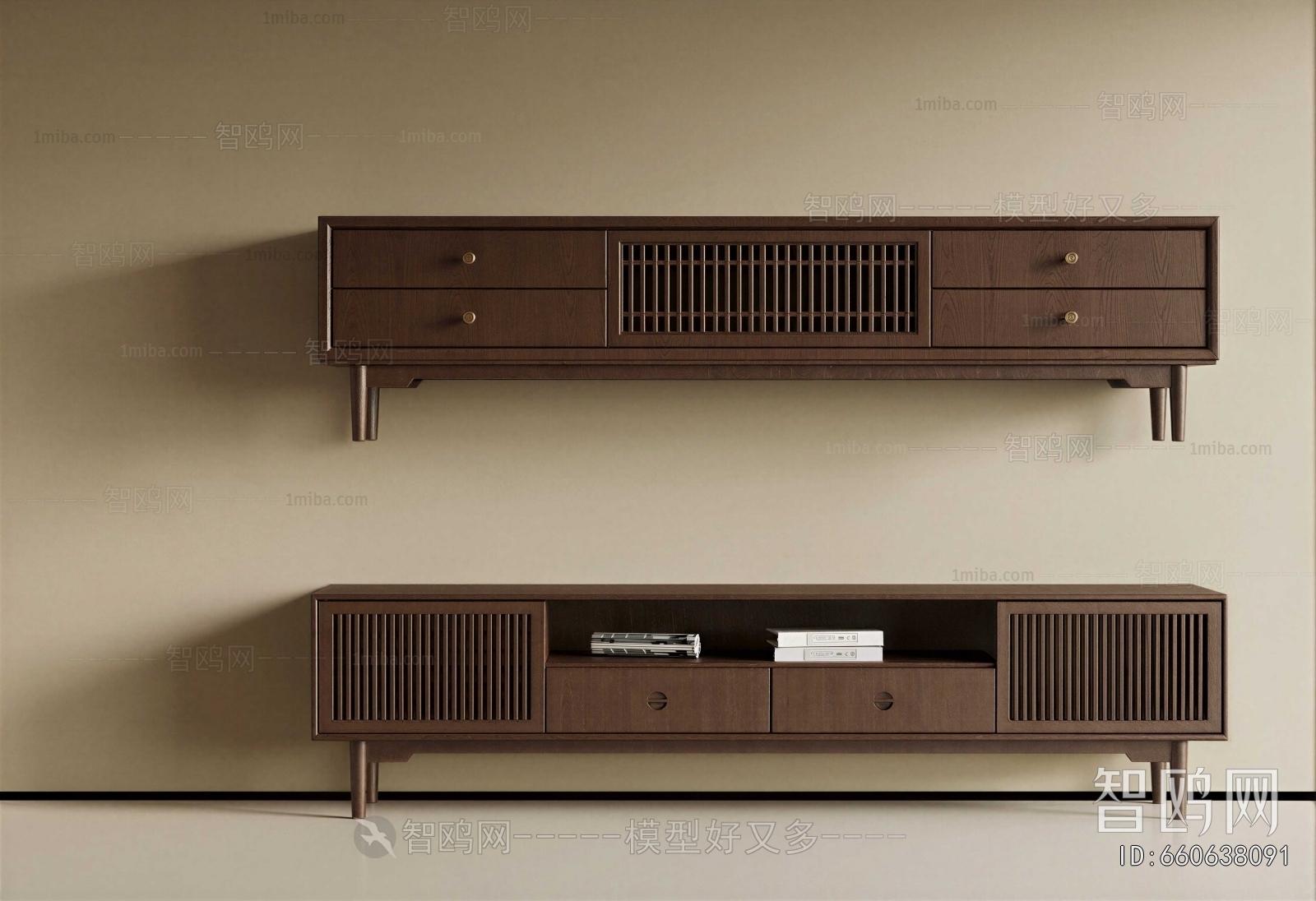 New Chinese Style TV Cabinet