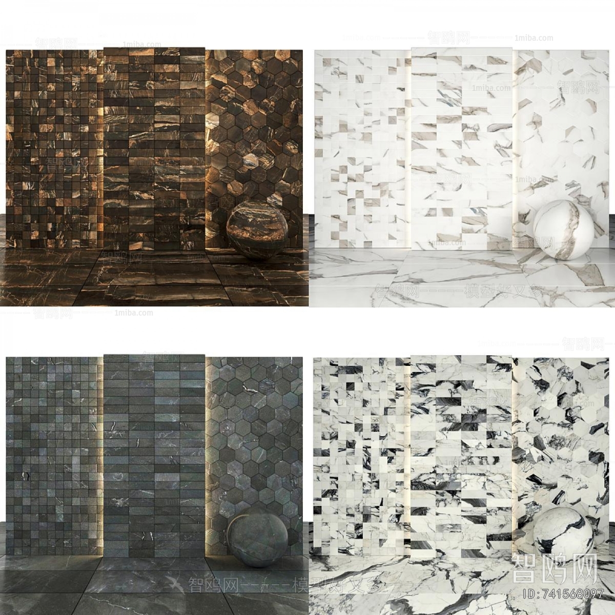 Modern Wall/floor/ceiling