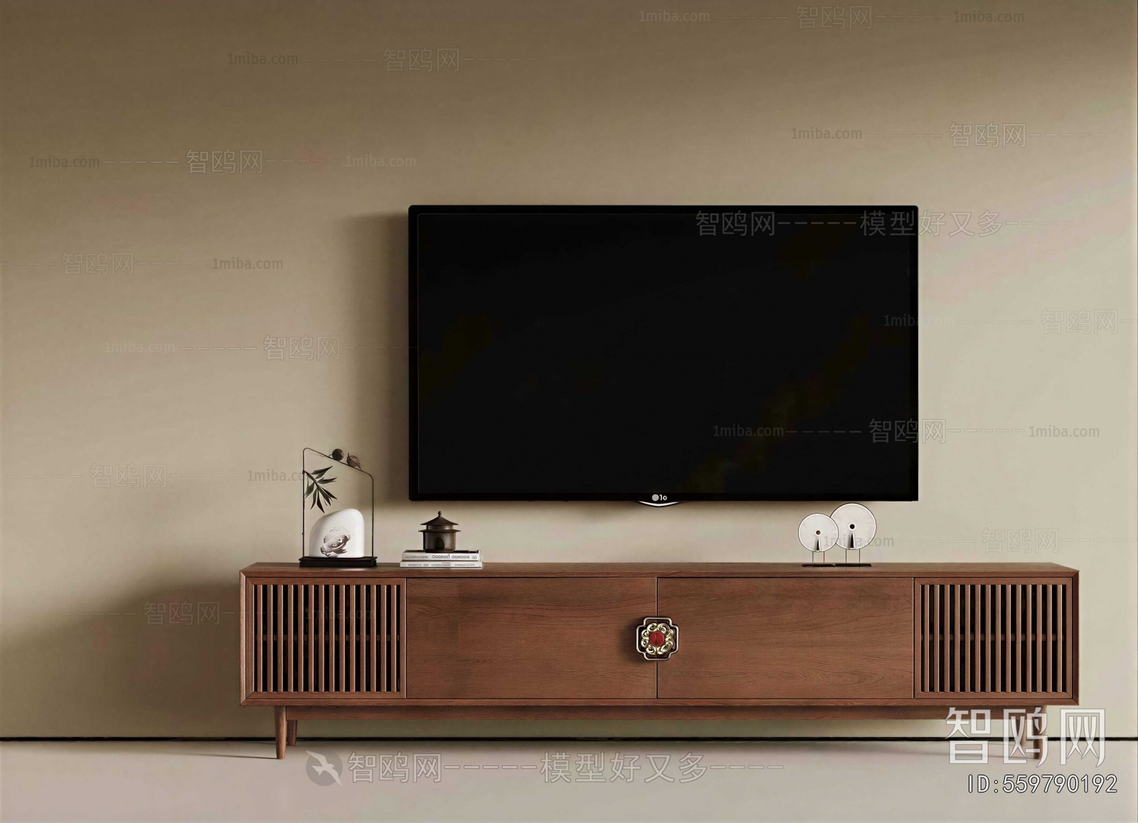 New Chinese Style TV Cabinet