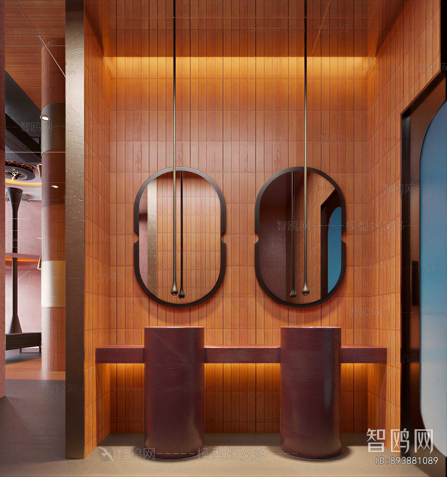 Modern Public Toilet