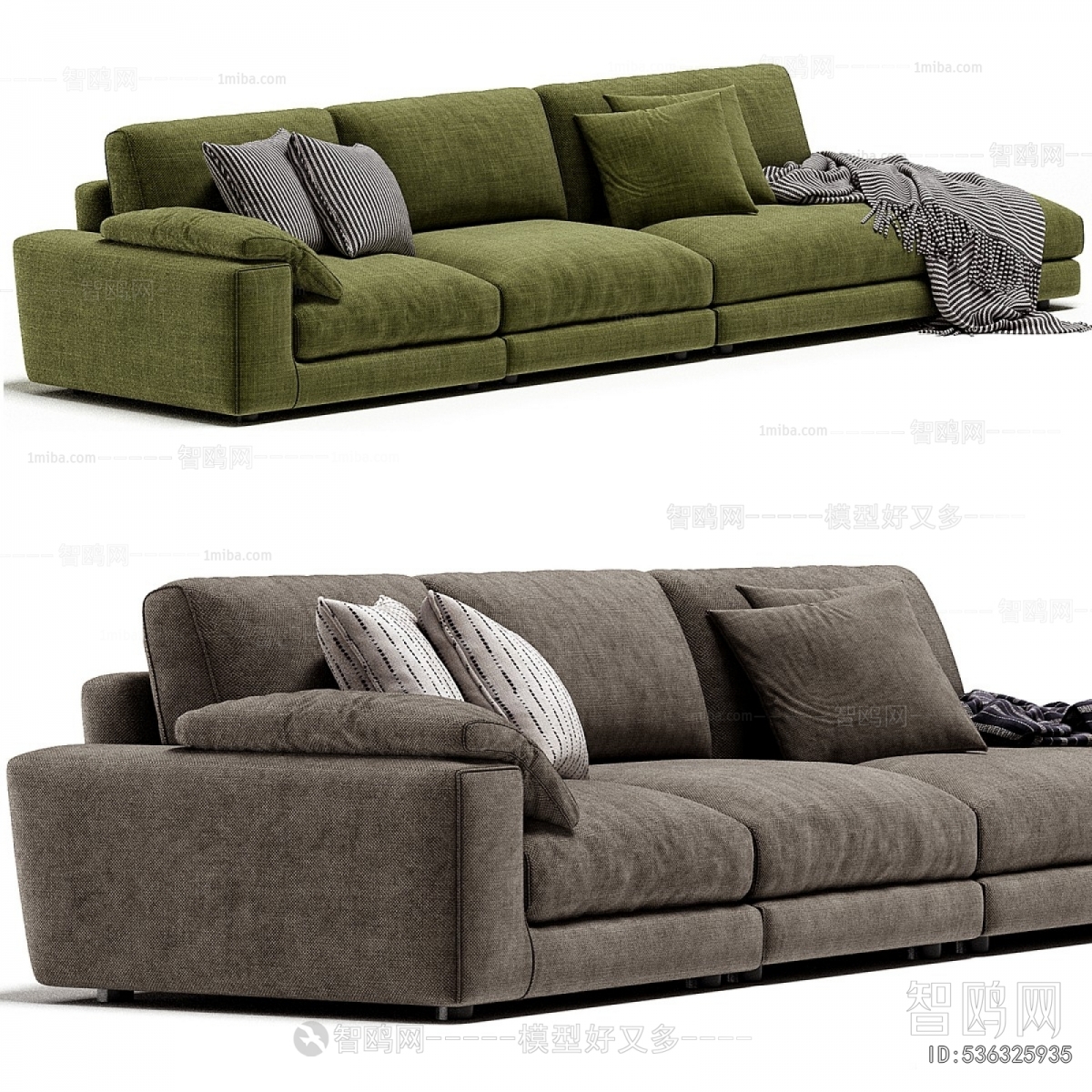 Modern Three-seat Sofa