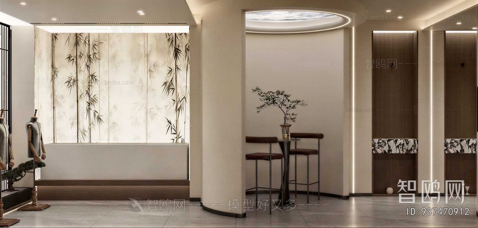 New Chinese Style Club Space