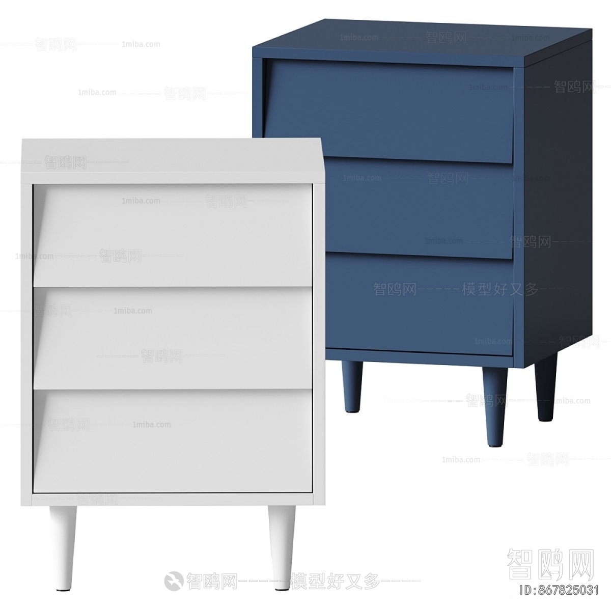 Modern Bedside Cupboard