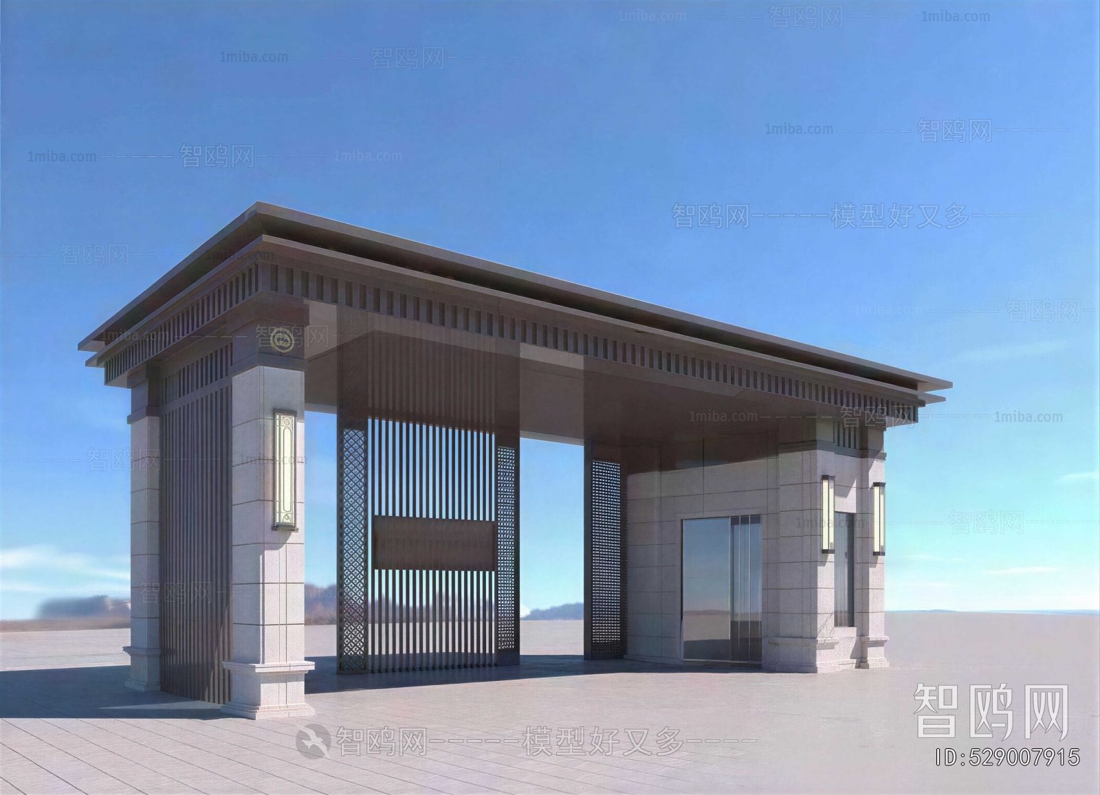 New Chinese Style Gate