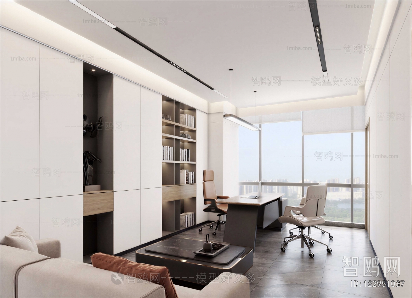 Modern Manager's Office