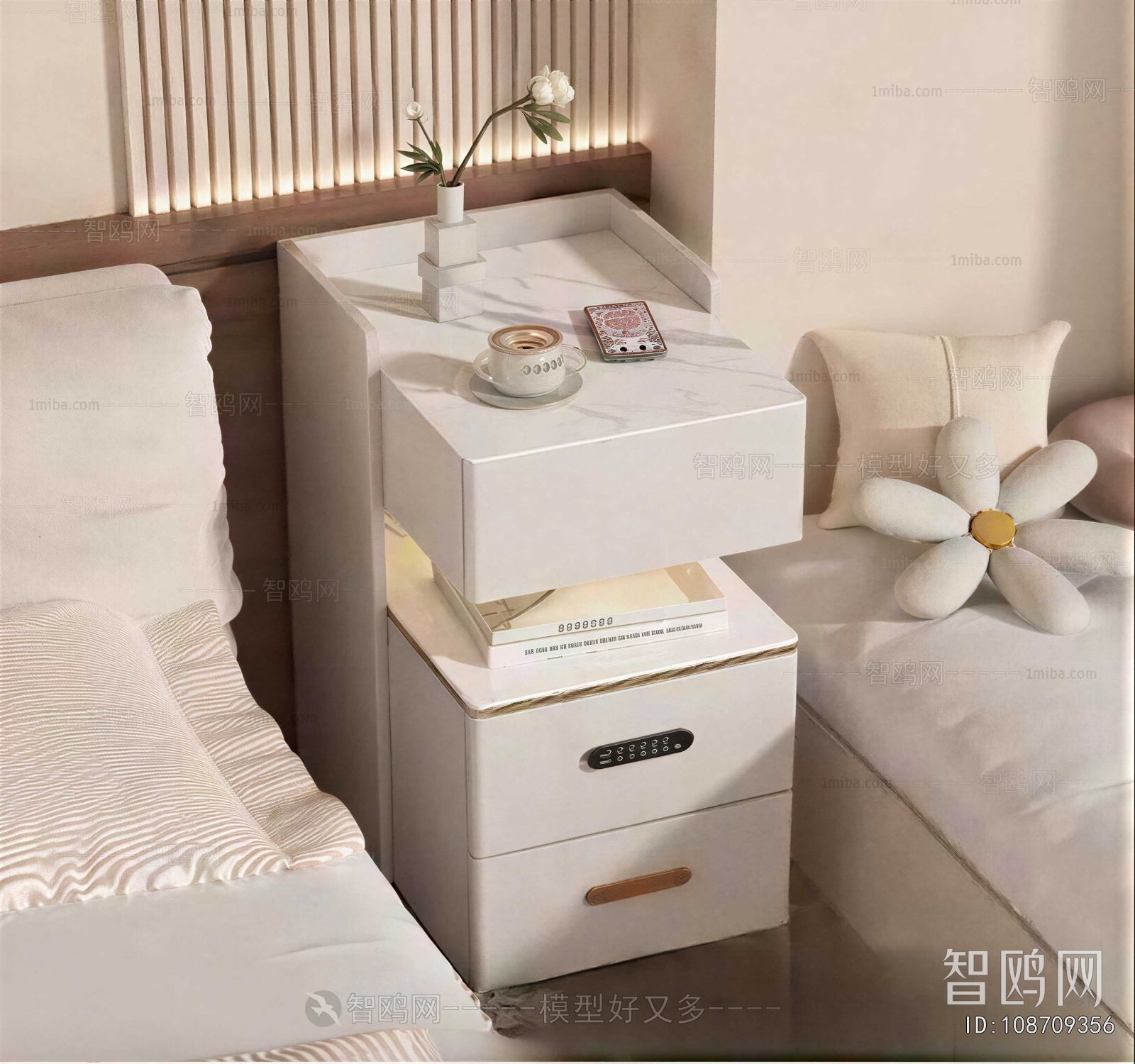 Modern Bedside Cupboard