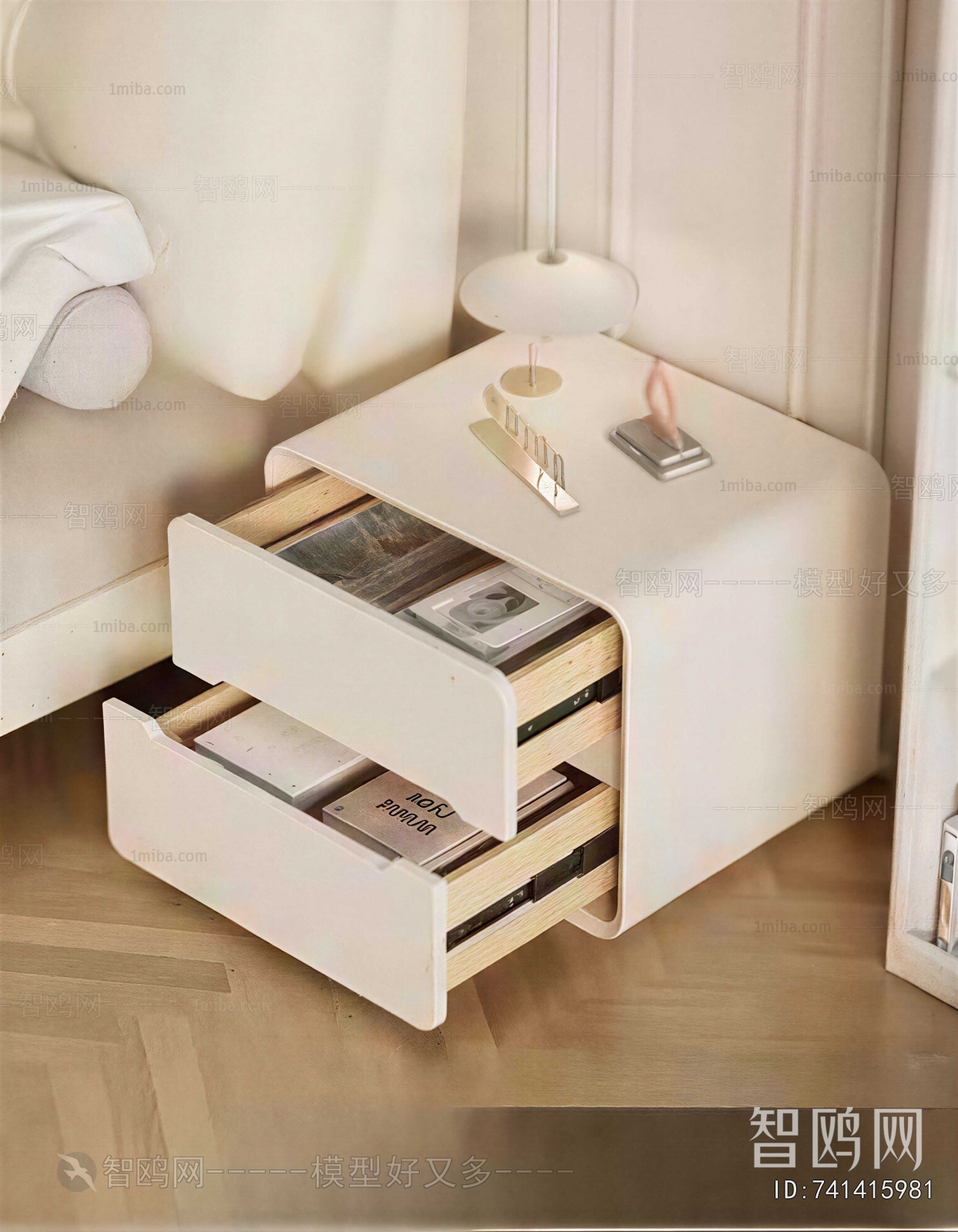 Modern Bedside Cupboard