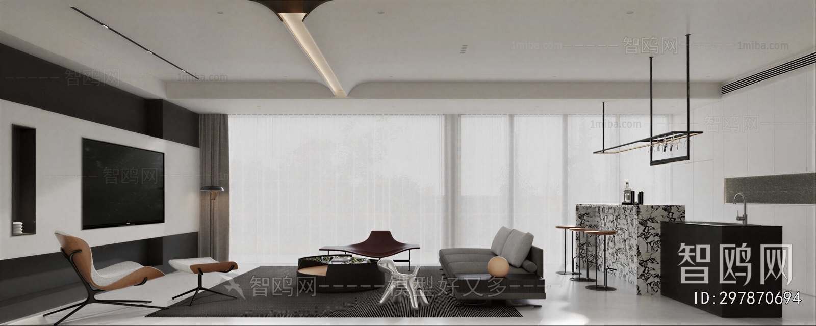 Modern A Living Room