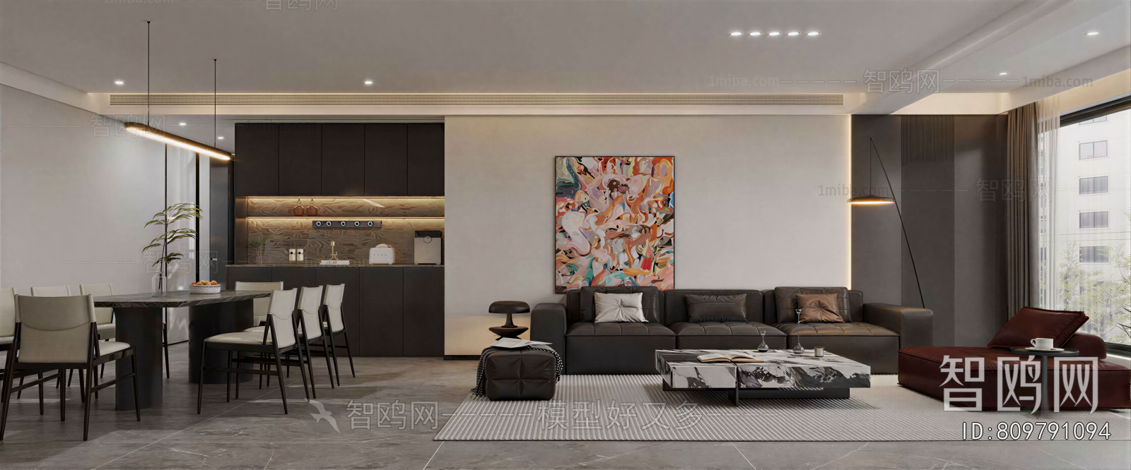 Modern A Living Room