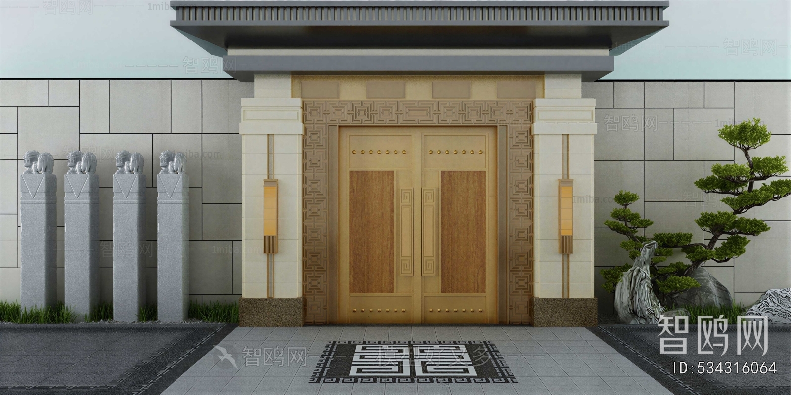 Modern Facade Element