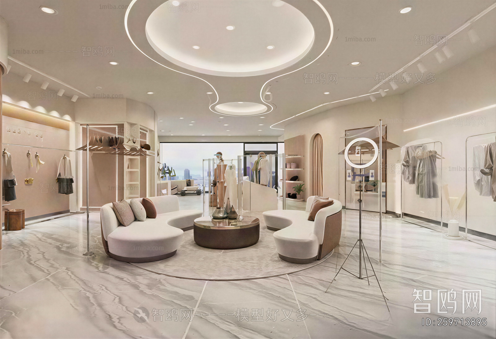 Modern Clothing Store