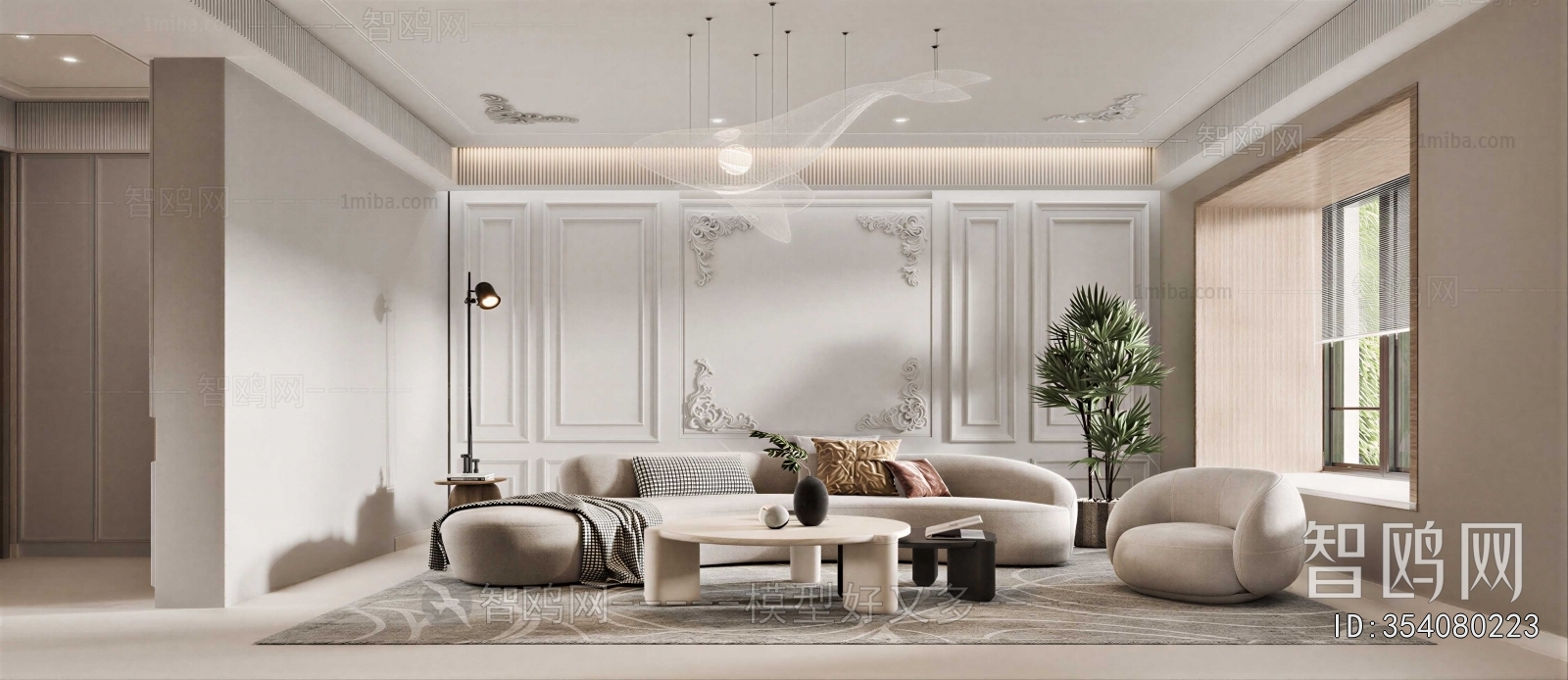 French Style A Living Room