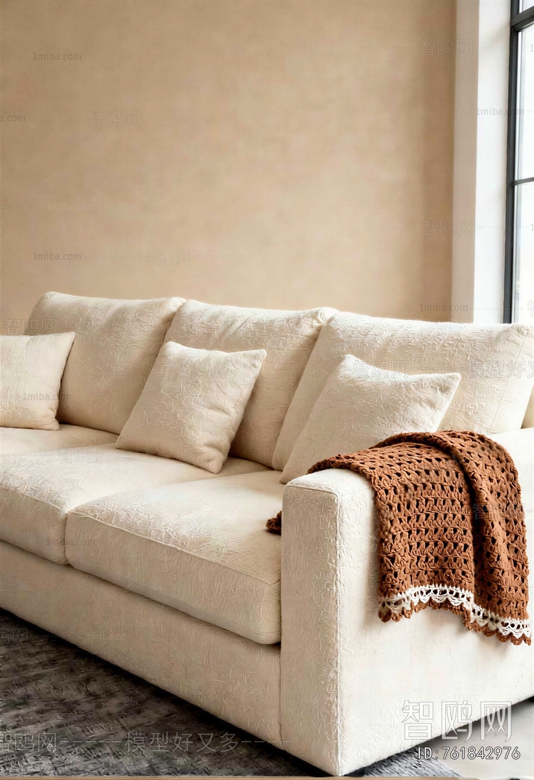 Modern Three-seat Sofa