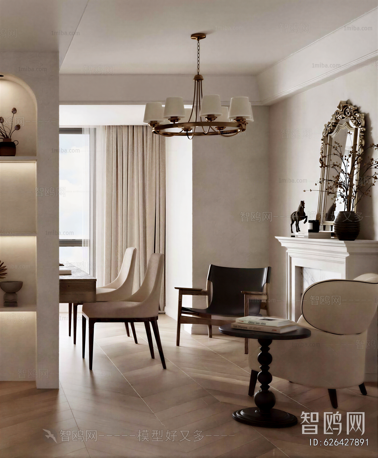 French Style A Living Room