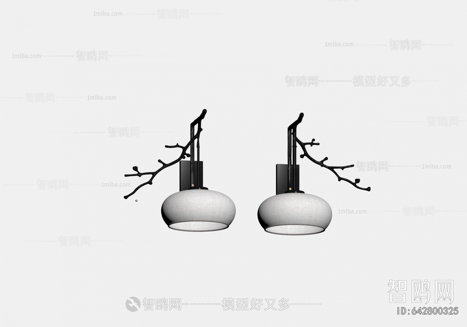 New Chinese Style Wall Lamp