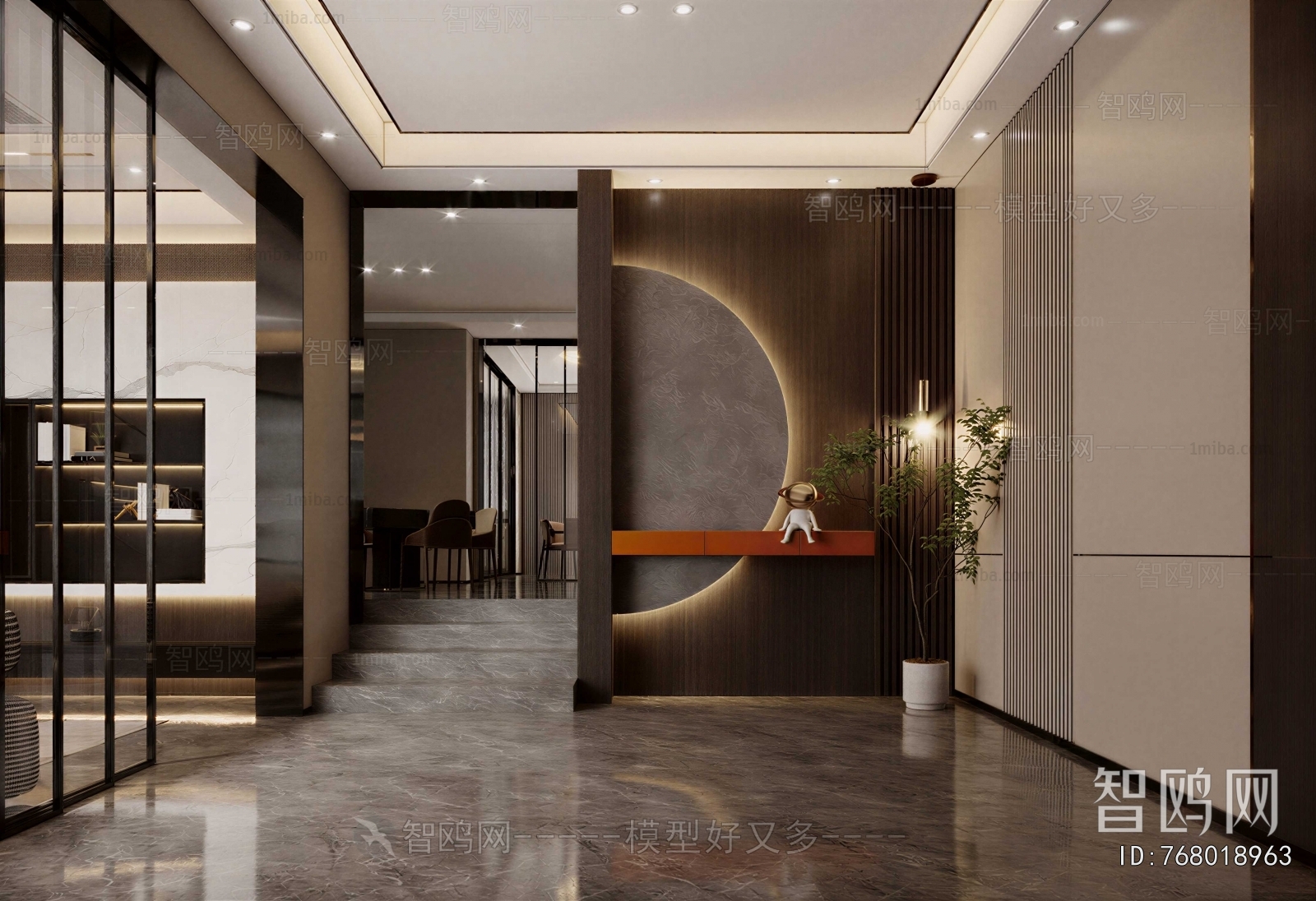 Modern Hallway