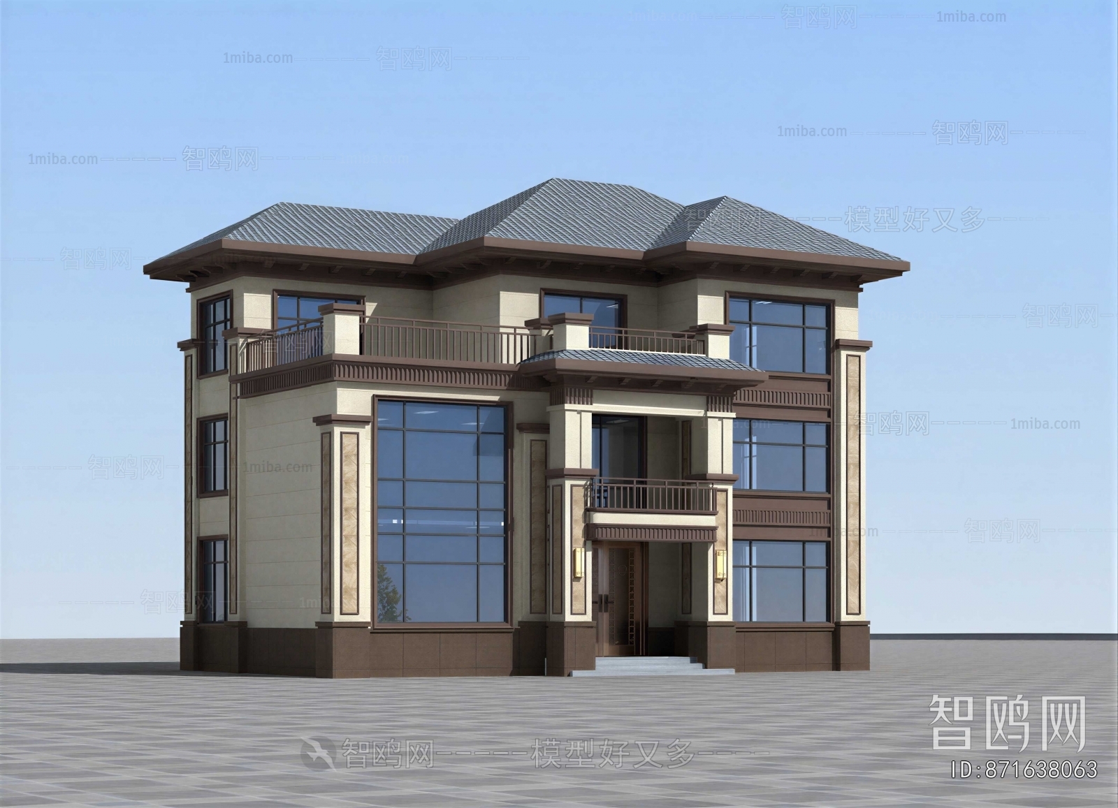 New Chinese Style Detached Villa