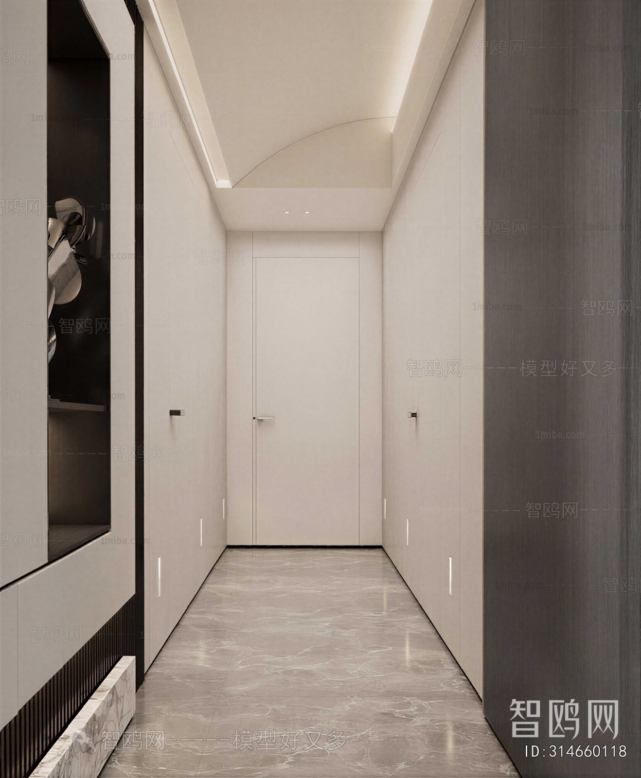 Modern Hallway