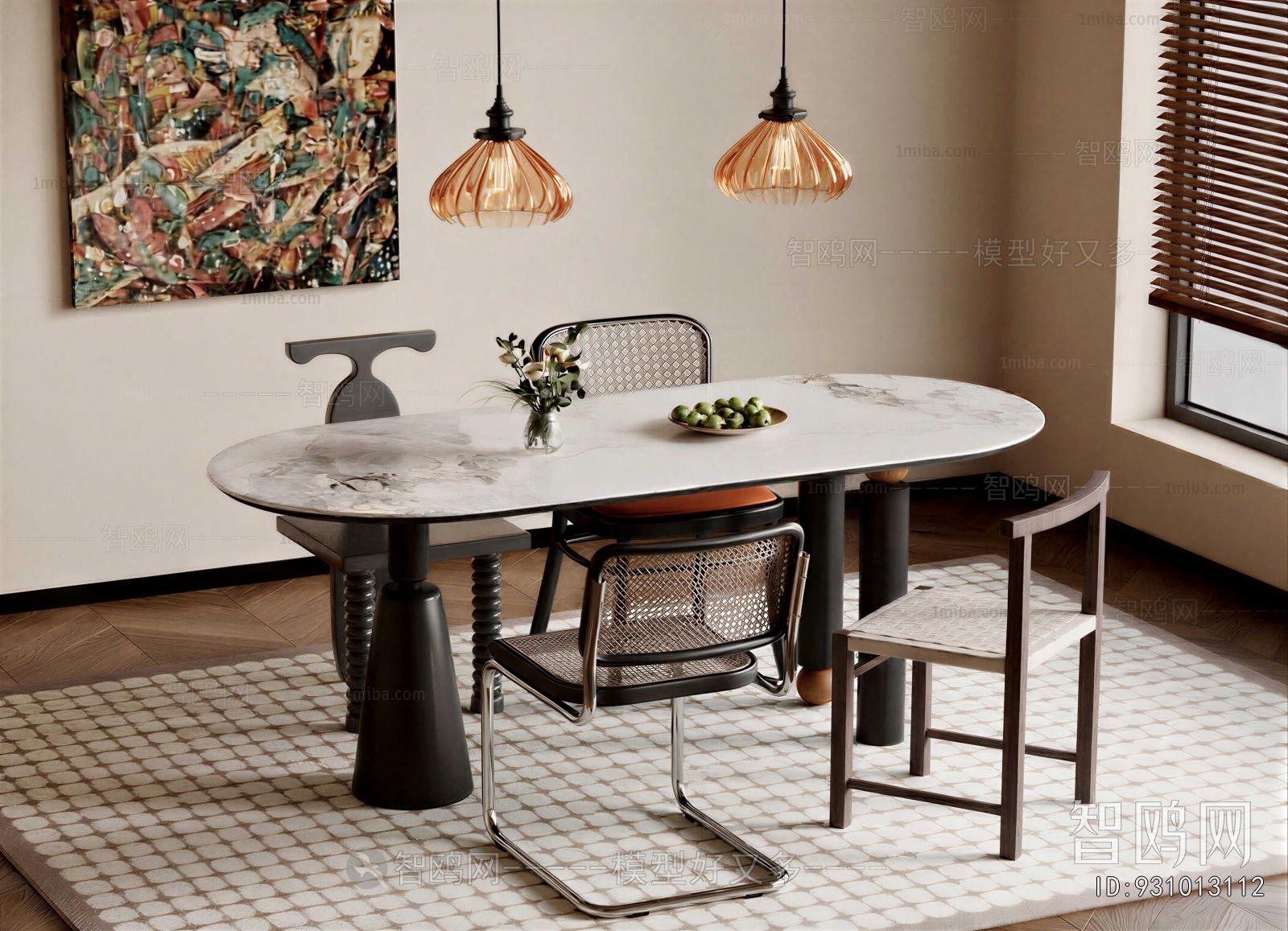 French Style Dining Table And Chairs
