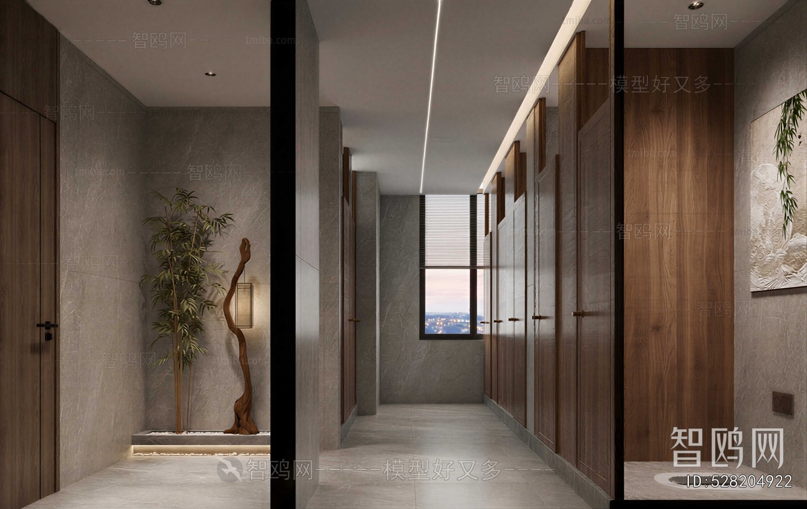 New Chinese Style Public Toilet