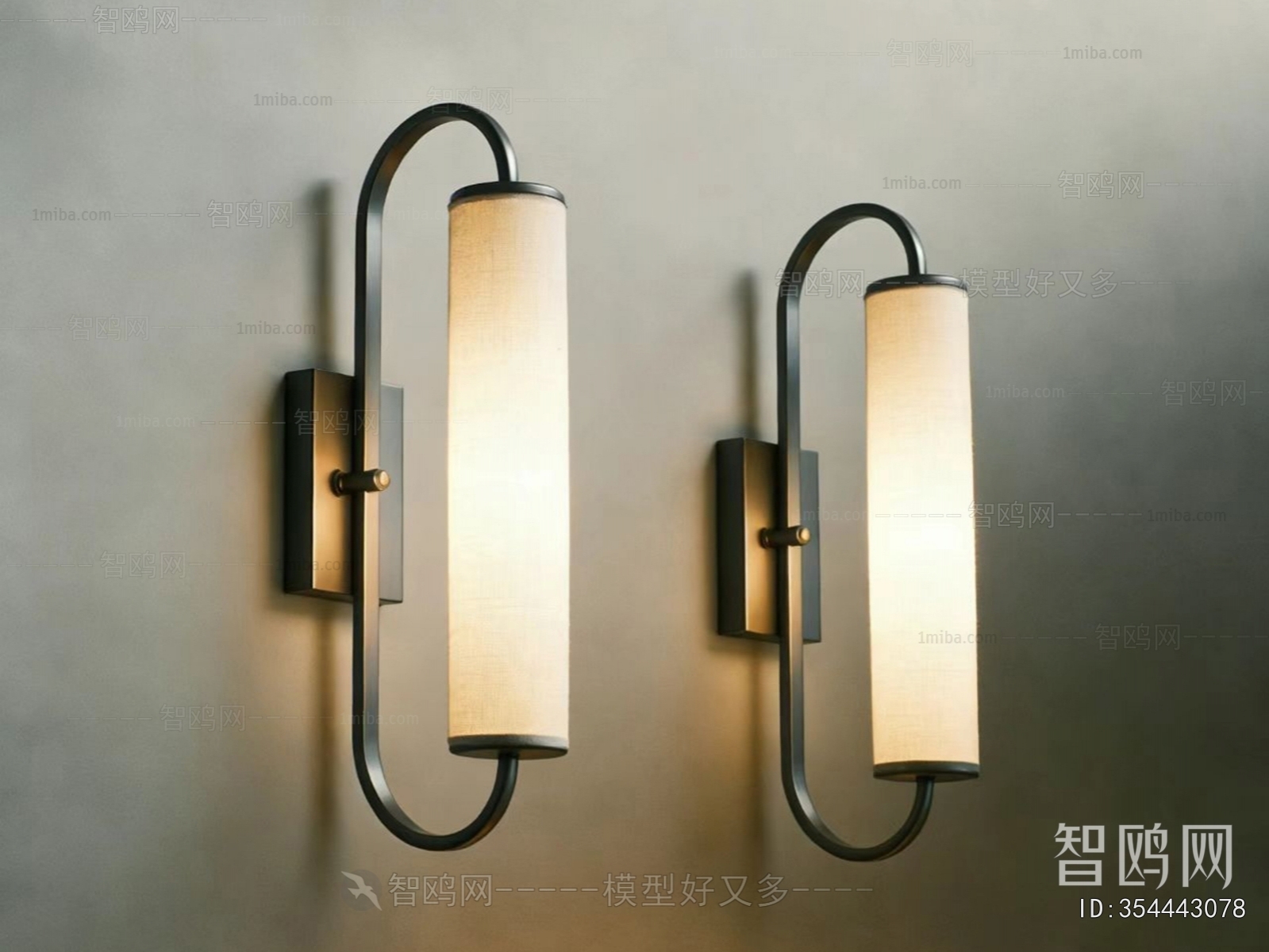 New Chinese Style Wall Lamp