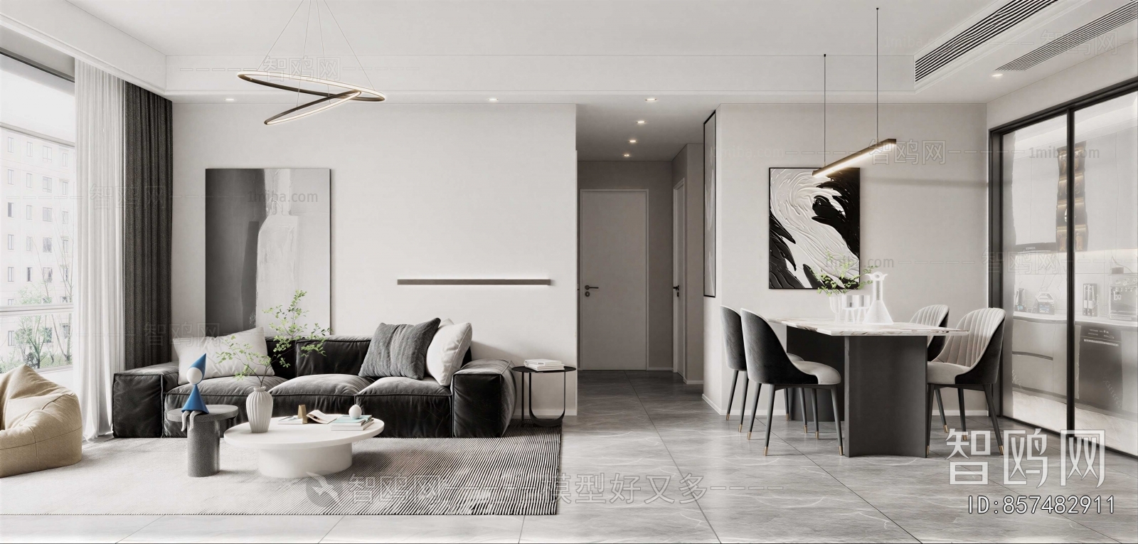 Modern A Living Room