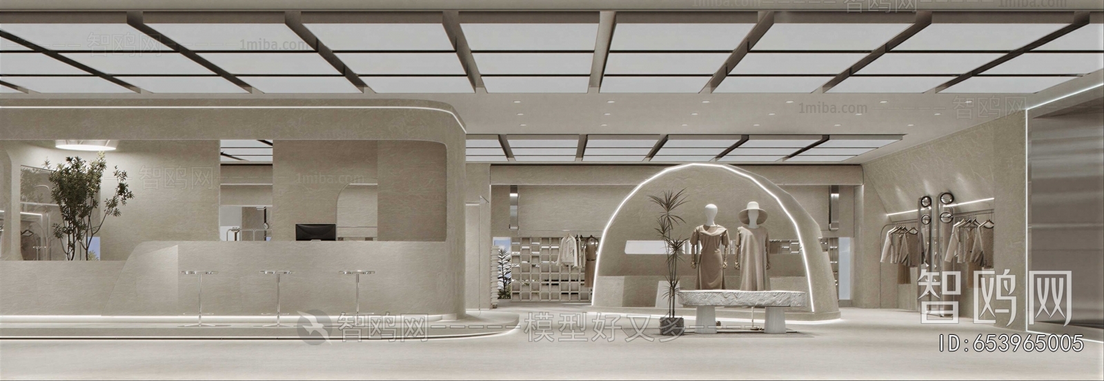 Modern Clothing Store