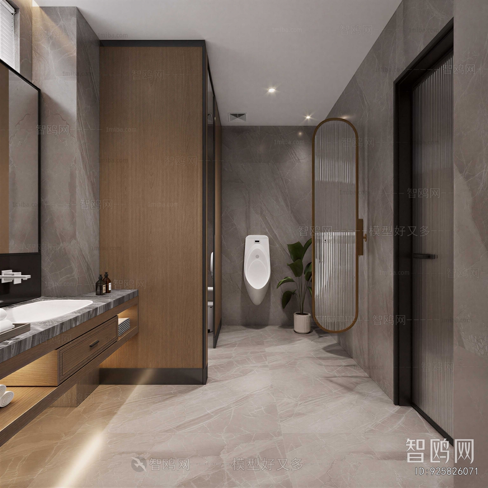 New Chinese Style Public Toilet