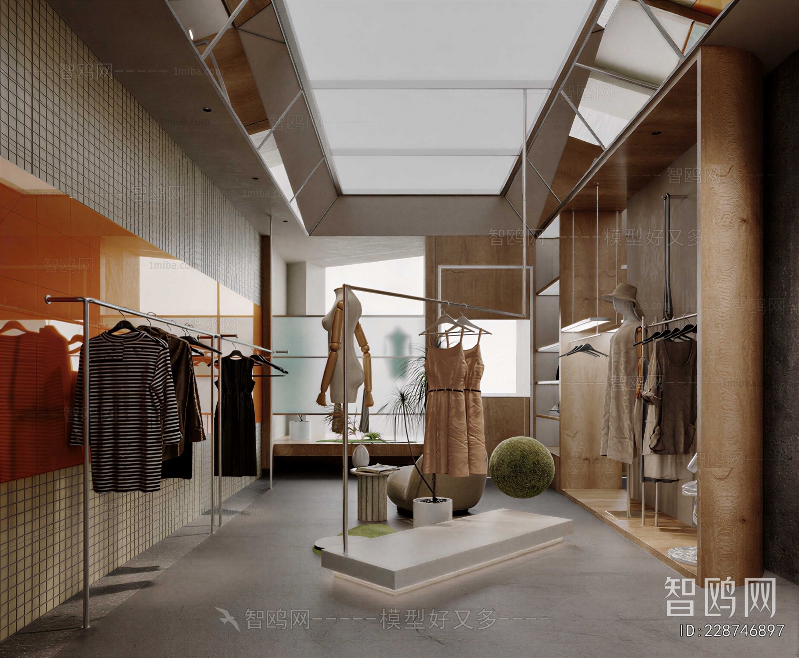 Modern Clothing Store