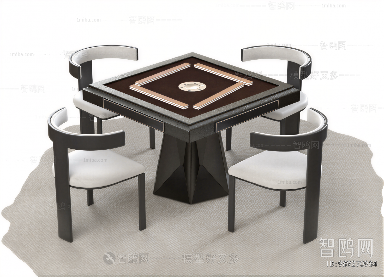 Modern Mahjong Tables And Chairs