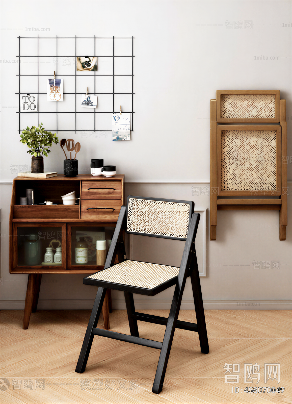 Wabi-sabi Style Lounge Chair