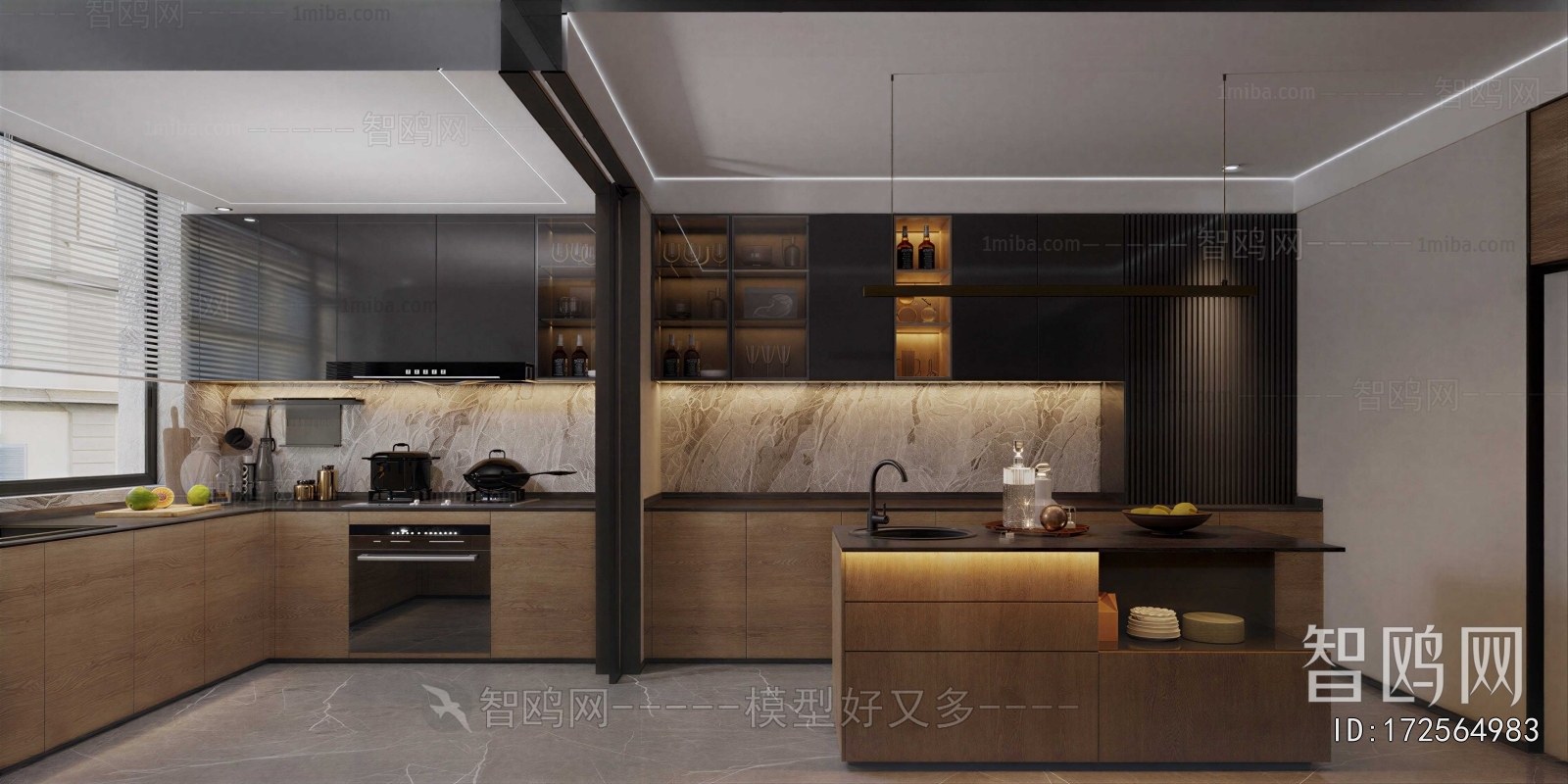 Modern The Kitchen