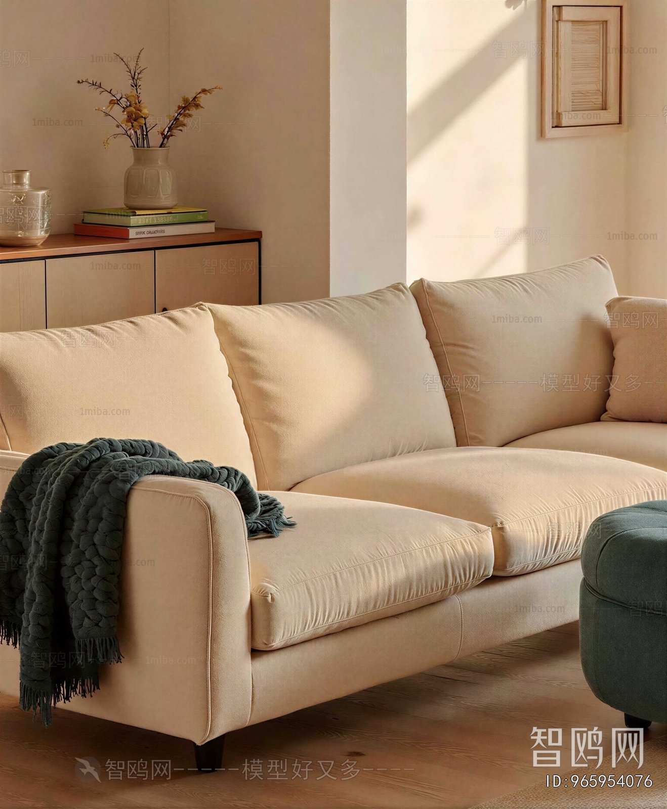 Modern Three-seat Sofa