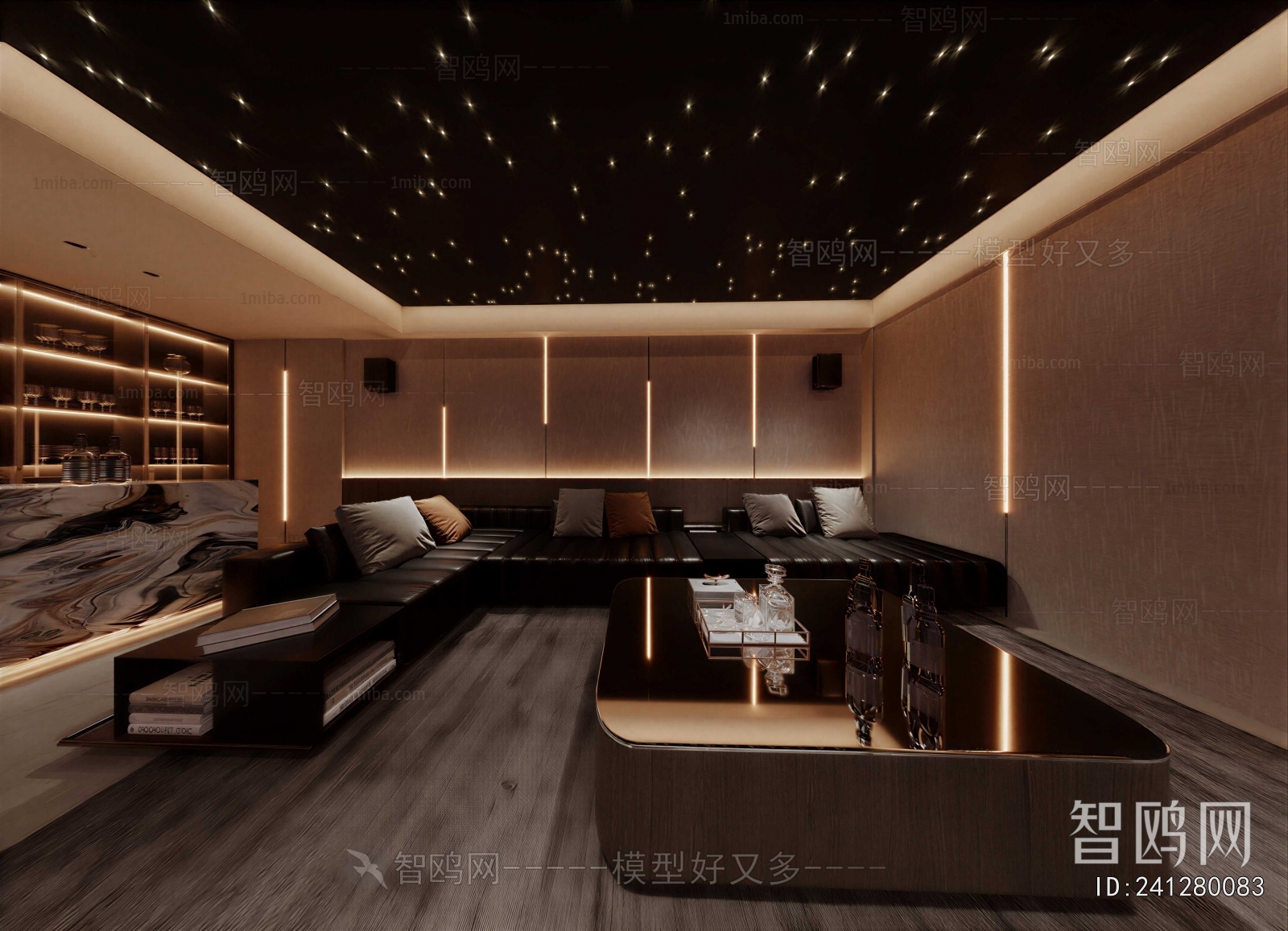 Modern Audiovisual Room