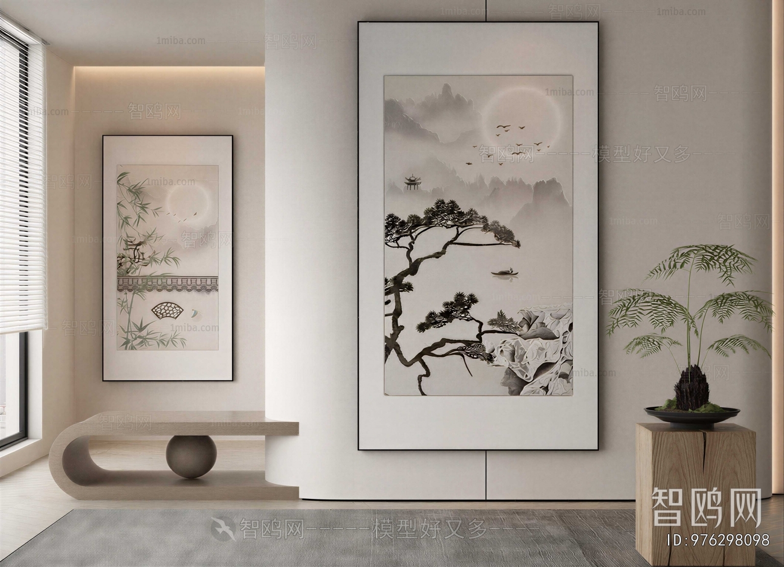 New Chinese Style Painting