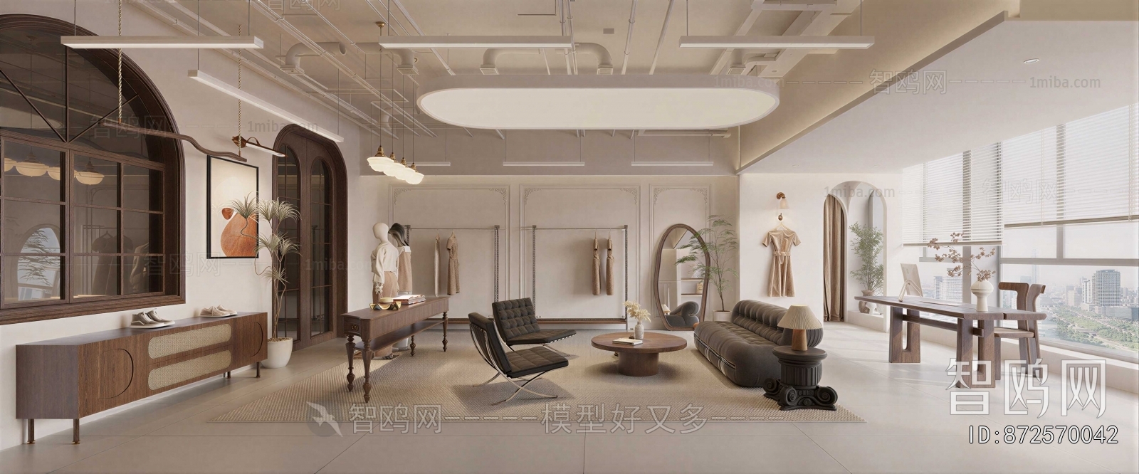 Modern Clothing Store