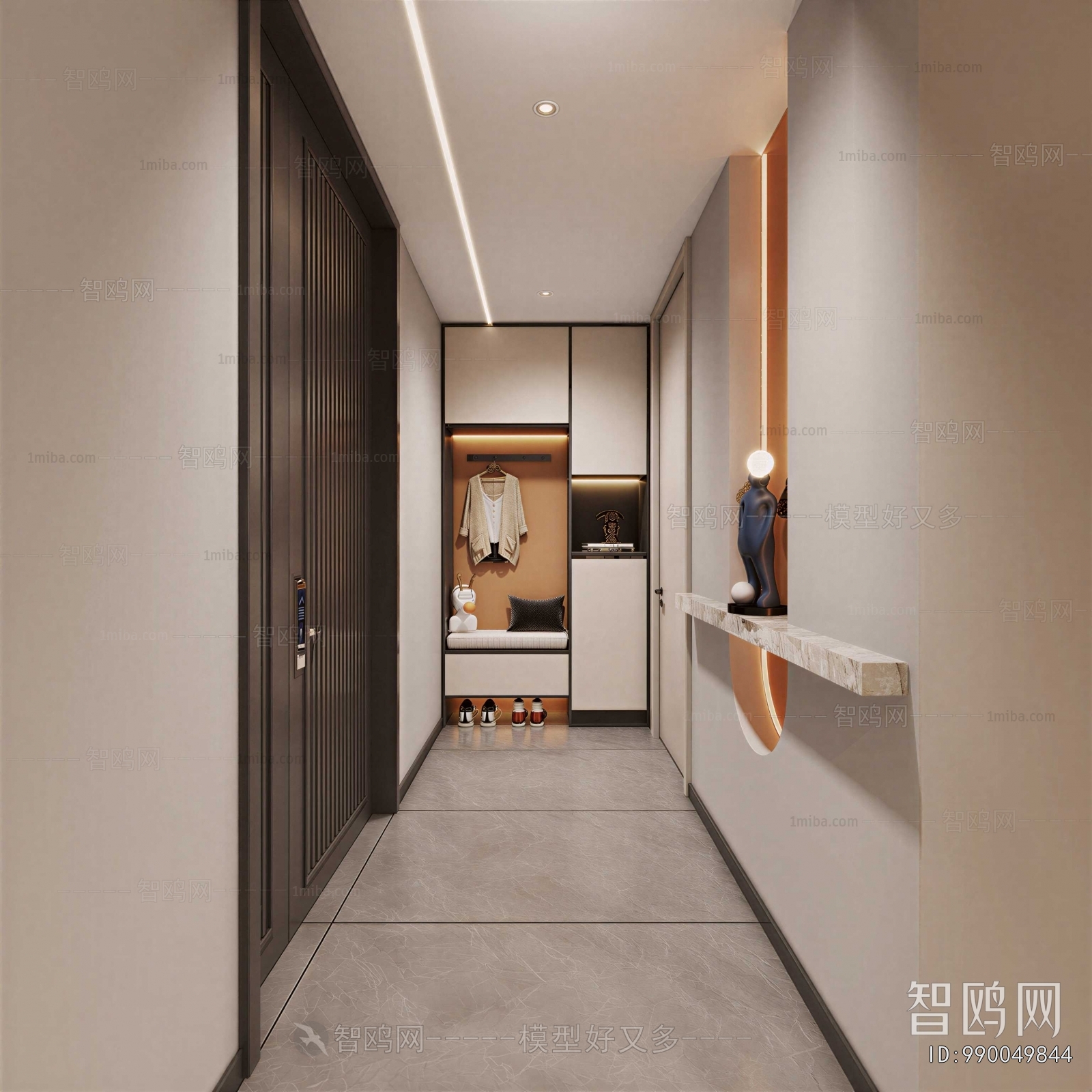Modern Hallway