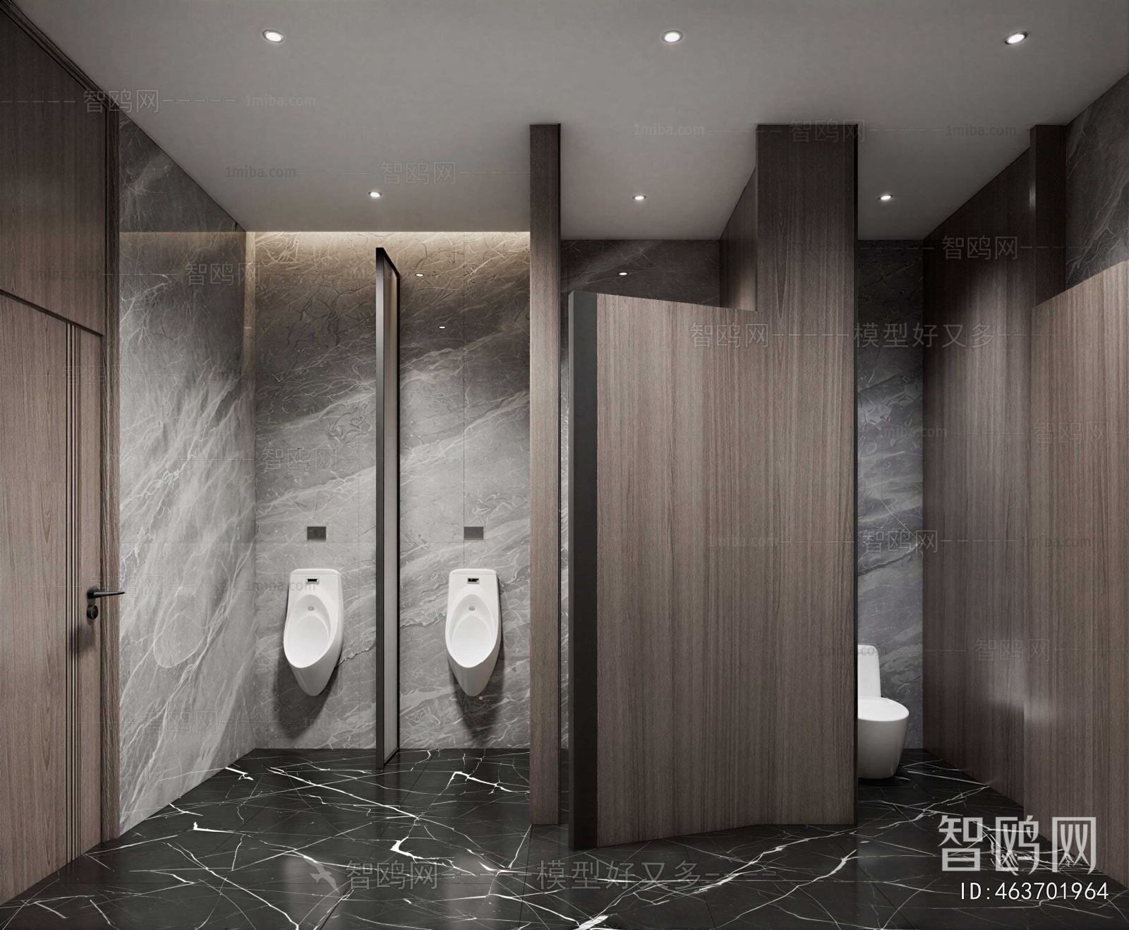 Modern Public Toilet