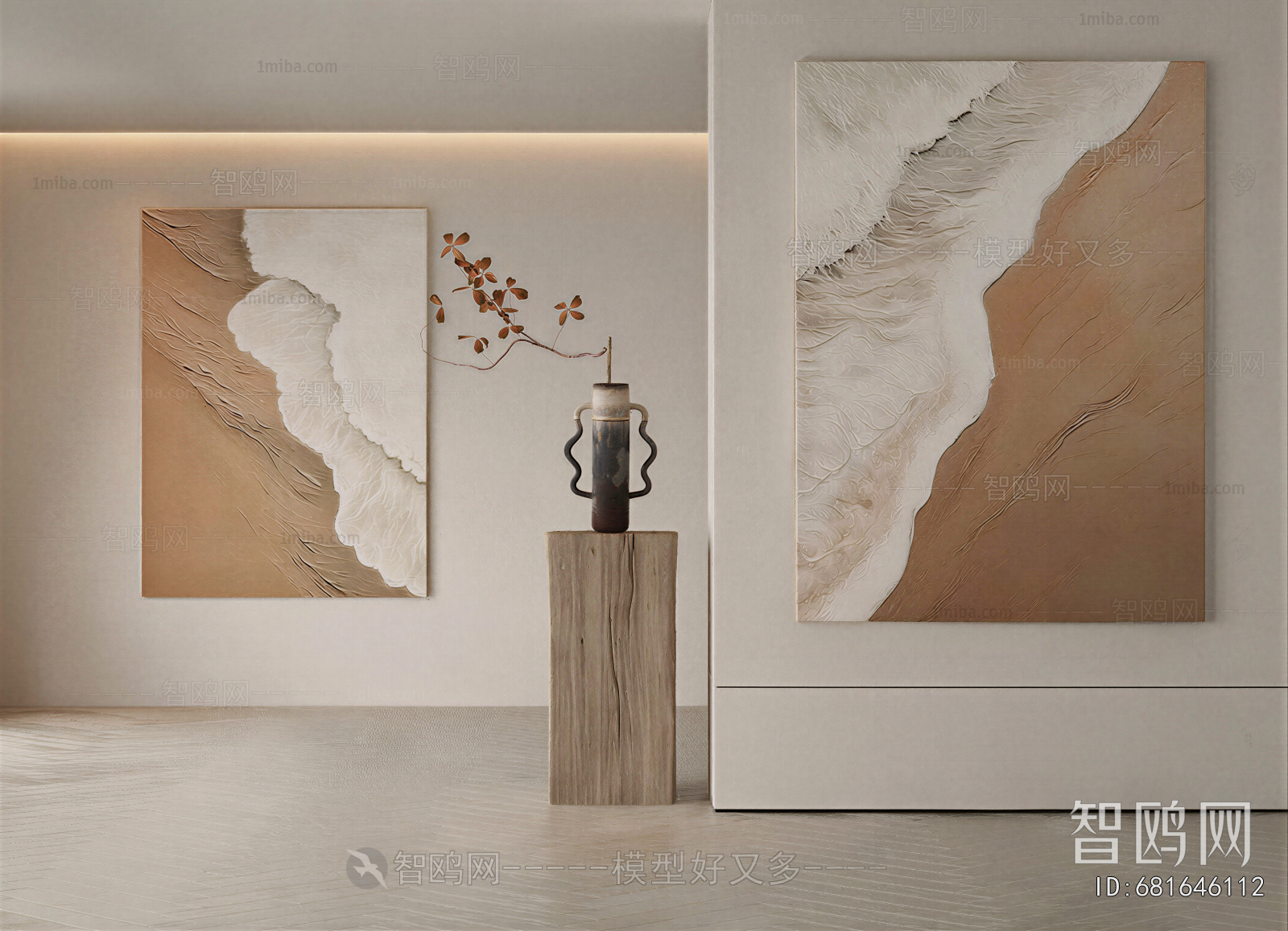 Wabi-sabi Style Painting