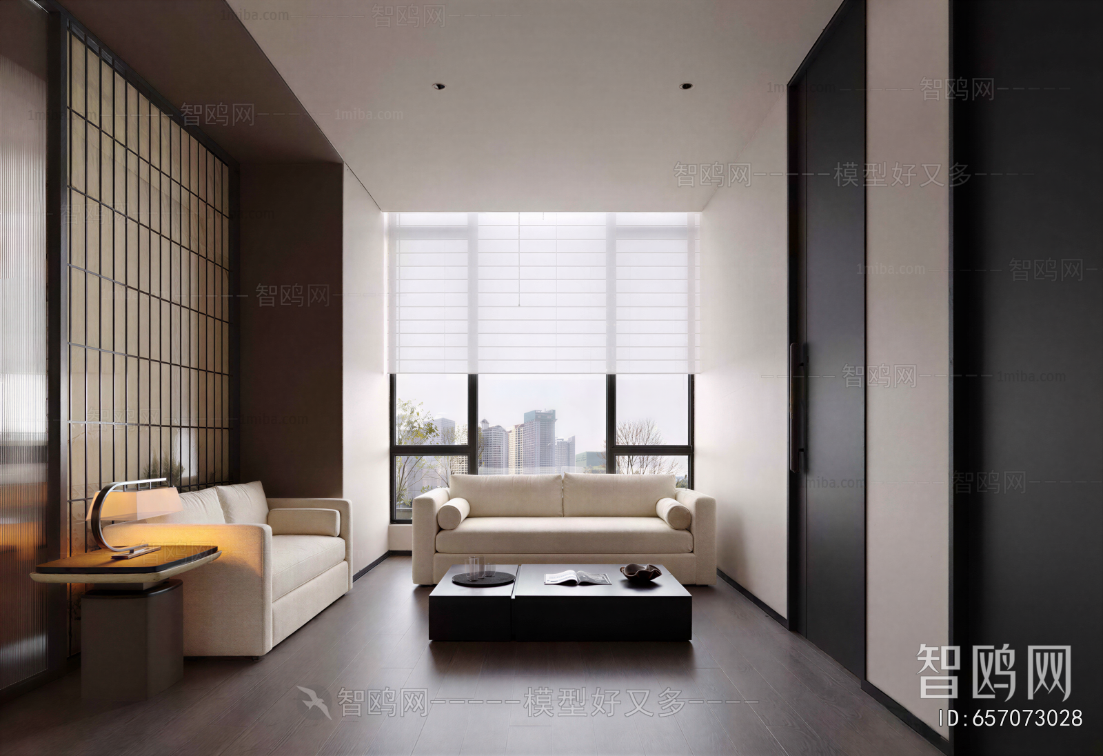 New Chinese Style Reception Room