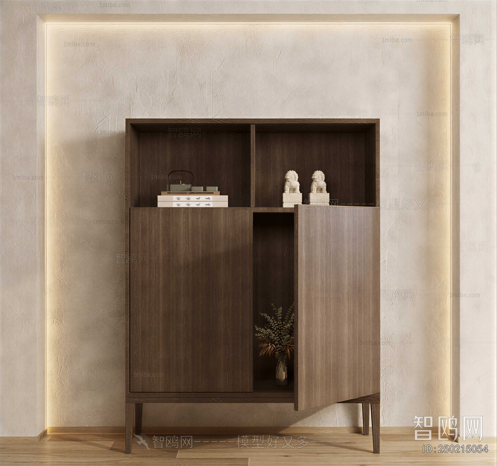 New Chinese Style Shoe Cabinet