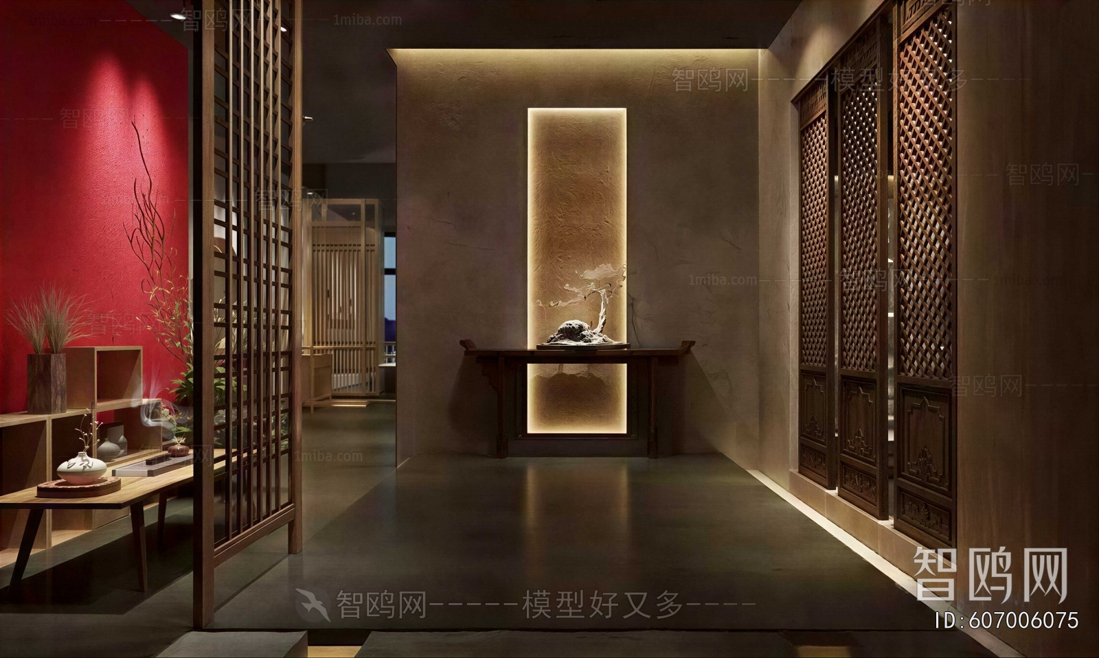 New Chinese Style Corridor