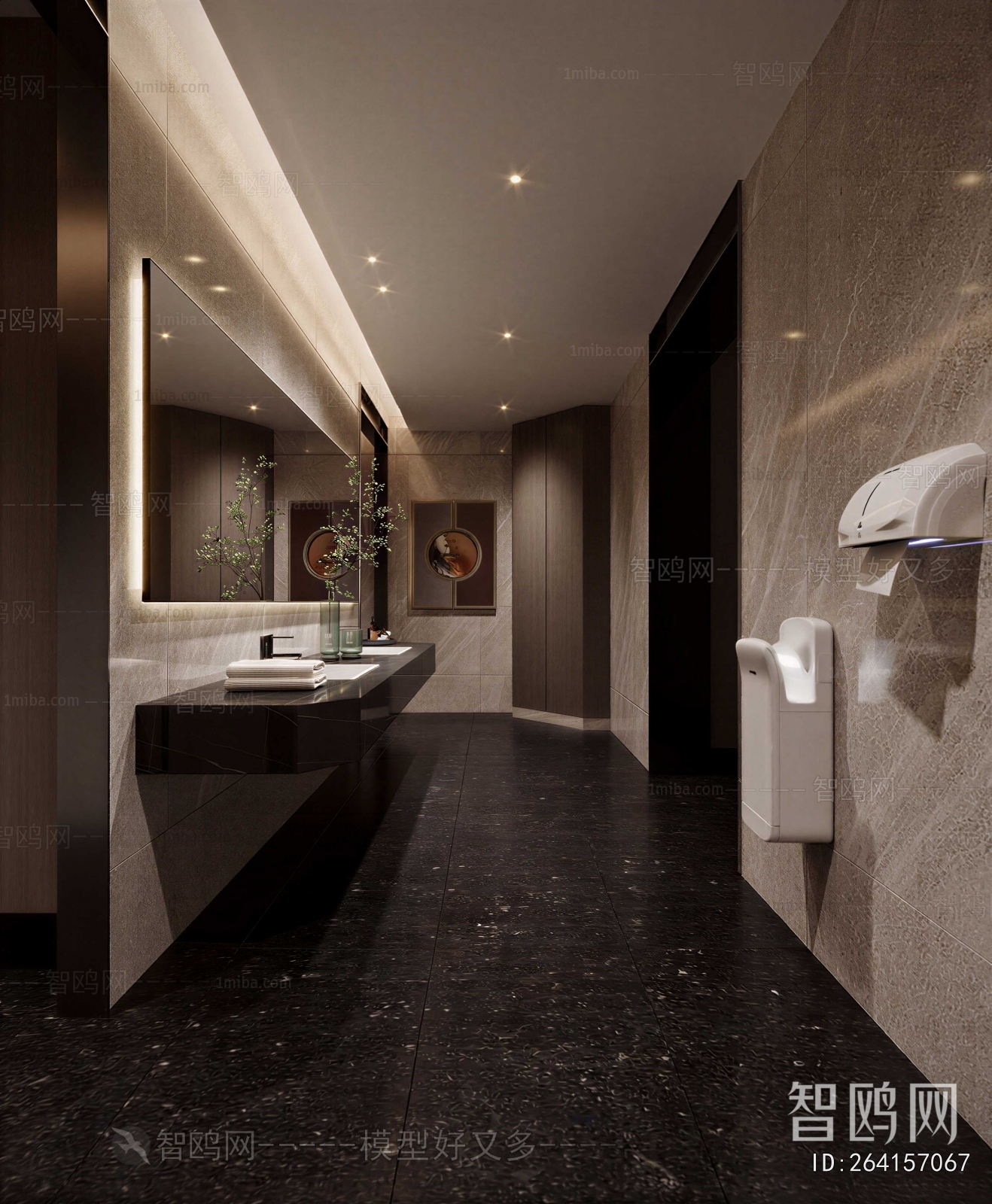 New Chinese Style Public Toilet