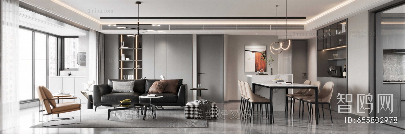 Modern A Living Room