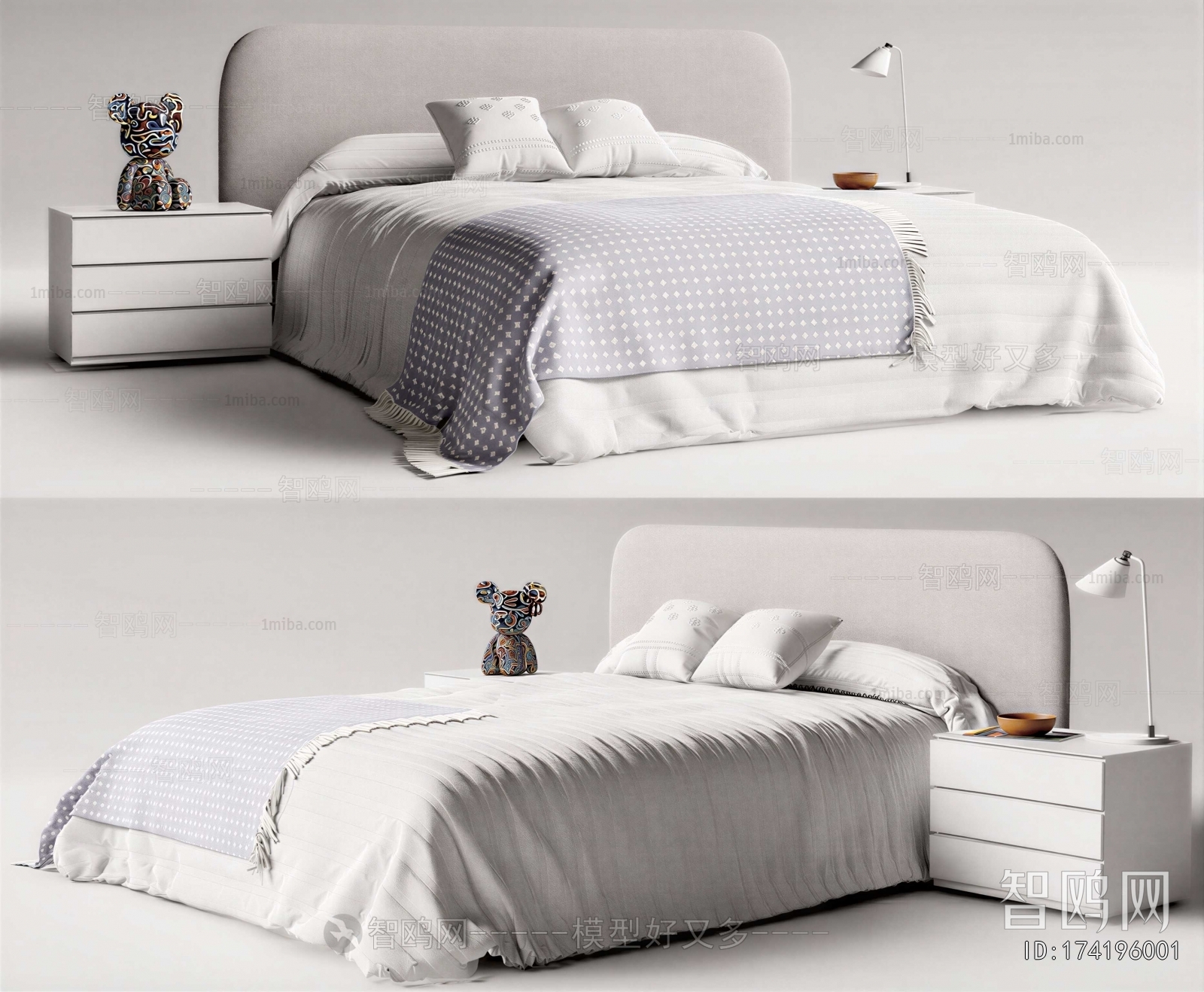 Modern Double Bed